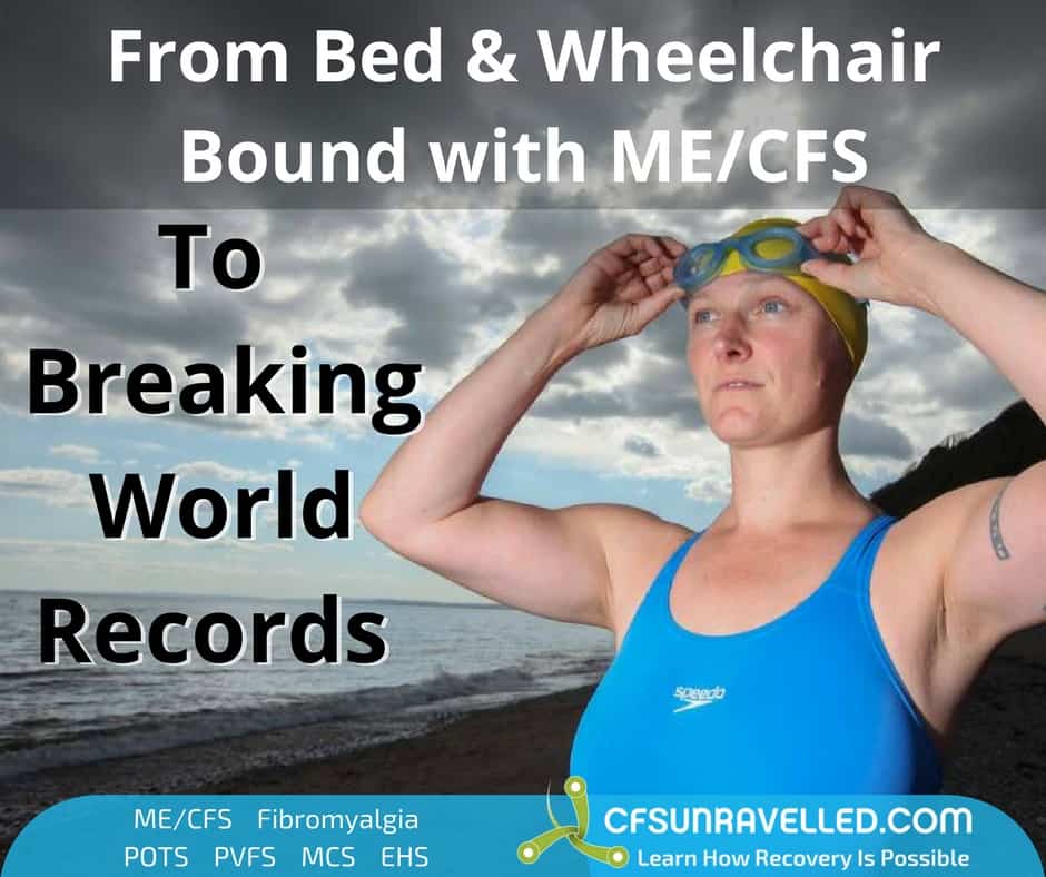 Beth French breaking world records after recovering from ME/CFS for 10 years