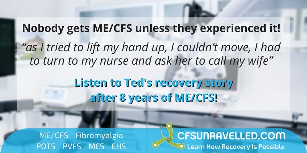 Ted's sudden ME/CFS PVFS onset in dental surgery