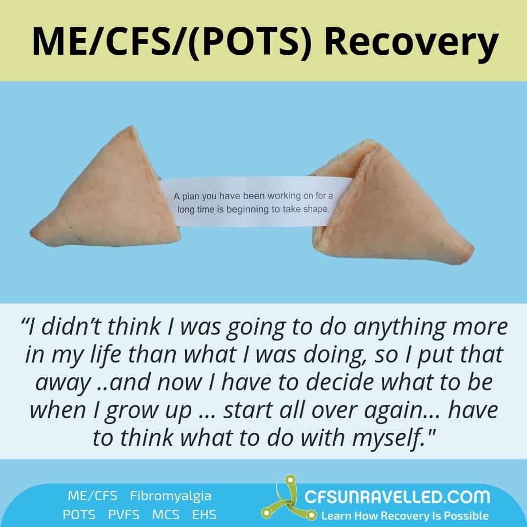 fortune cookie with quote about ME/CFS POTS recovery