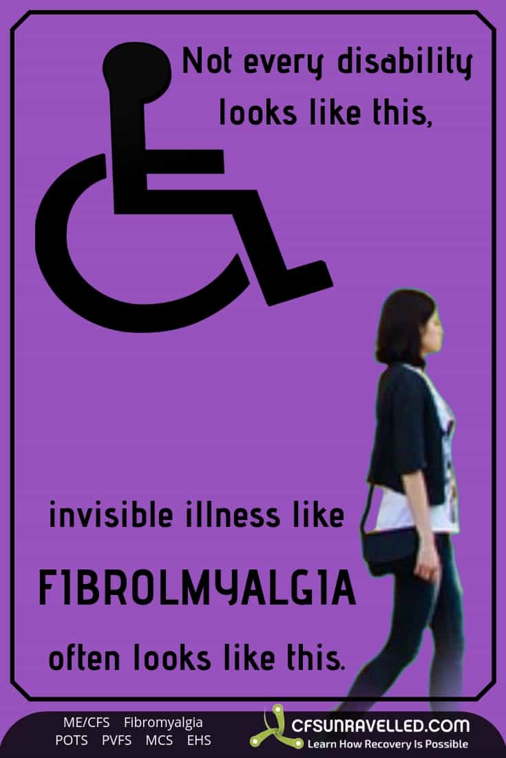 A reminder that not all disabilities are visible
