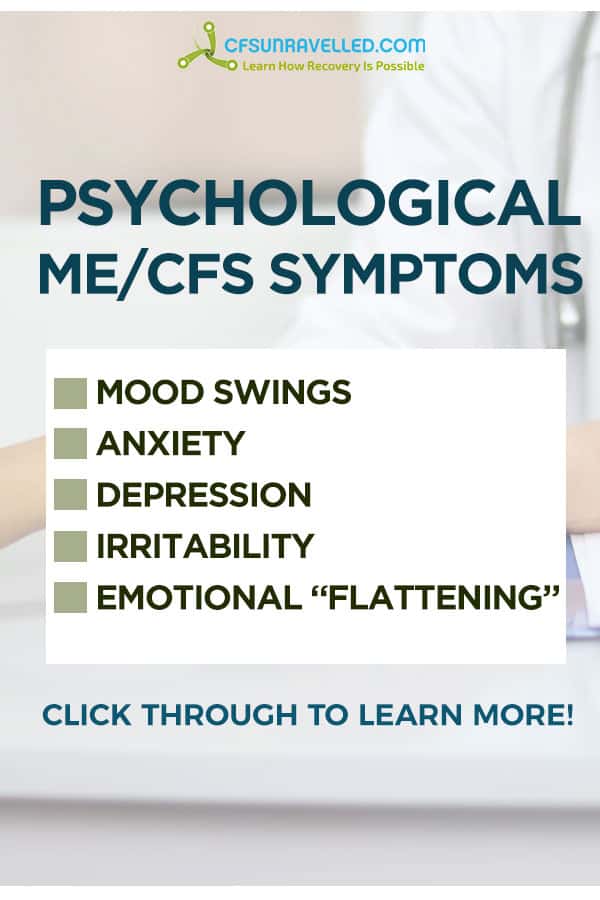 Psychological-ME-CFS-Symptoms Psychological Chronic Fatigue Syndrome symptoms
