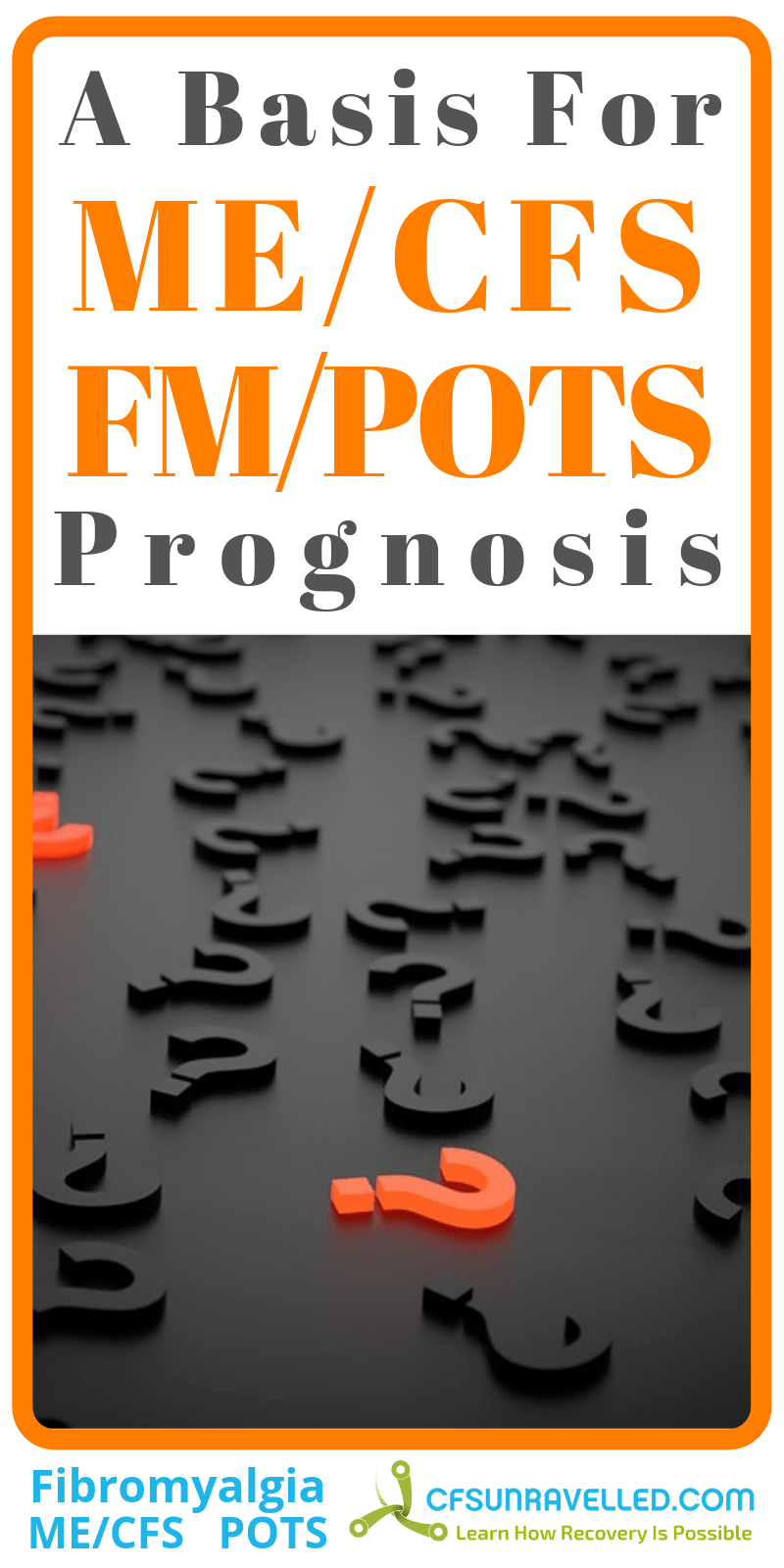 poster about prognosis with questionmarks