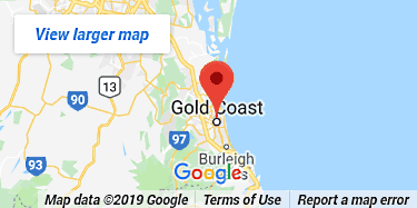 Map of the Gold Coast